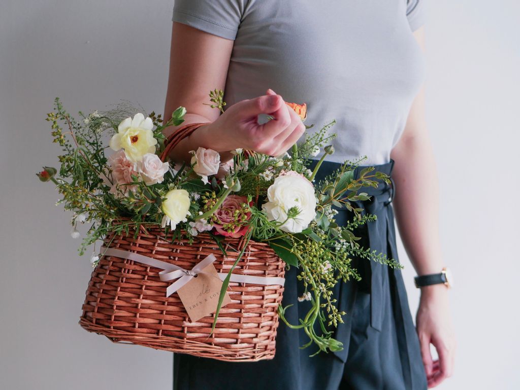 Classic Flower Basket