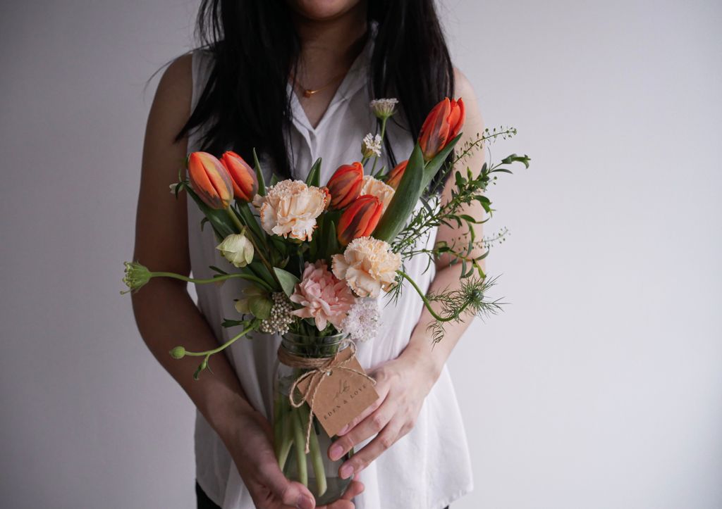 Tulips Mix in Jar