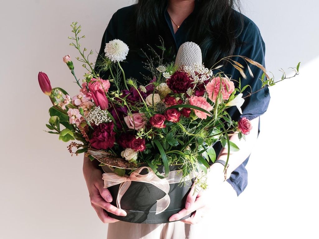 Premium Flower Box // Wild Maroon