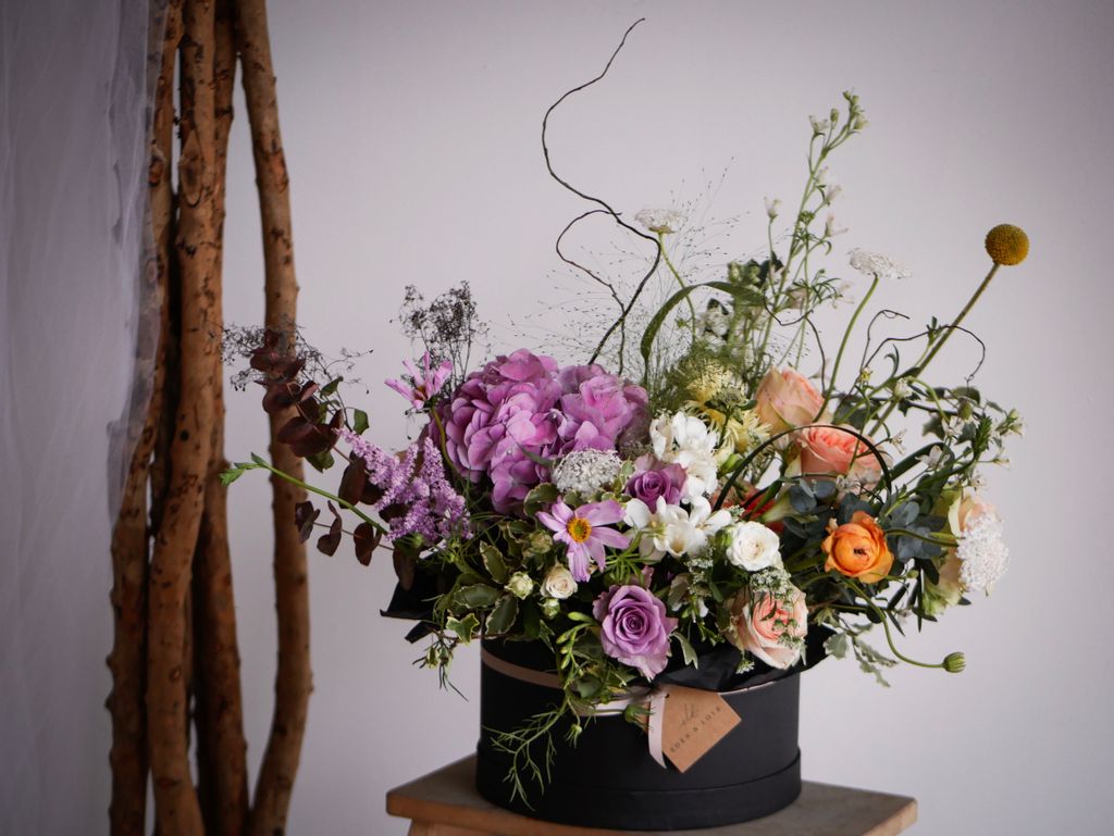 Premium Flower Box // Royal Purple