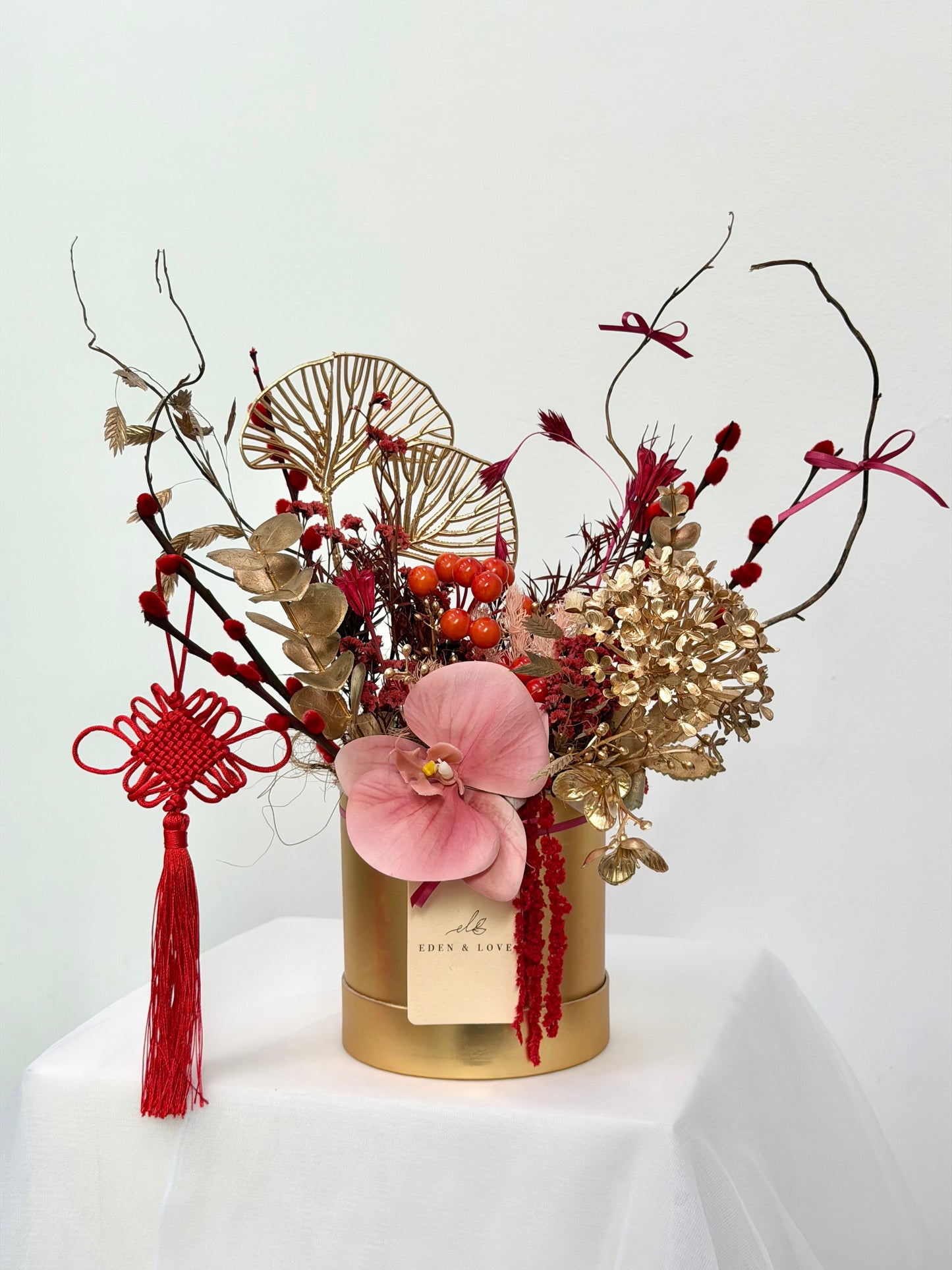 Golden Prosperity Bloom Box